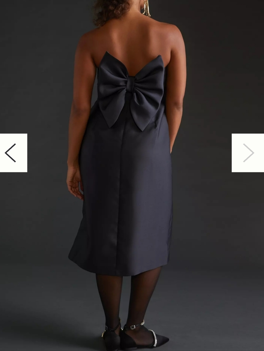 Anthropologie Hutch Bow-Back Midi Dress NWT 18W 1x